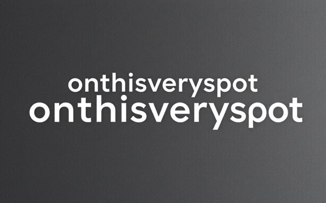 onthisveryspot computing